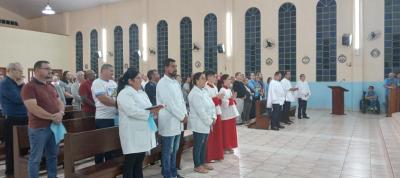 Novenas em Celebração aos 40 Anos da Comunidade de Nossa Senhora do Perpétuo Socorro, no Bairro Cristo Rei tem reunido centenas de devotos